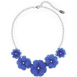 Acryl Hanger Kraag Bloem Statement Choker Ketting voor Vrouwen