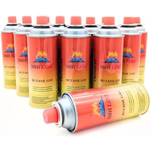 SMH LINE® Kookstel gasflessen - Butaan Gasflessen - 4x 227g - Gasbussen
