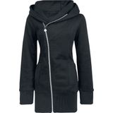 R.E.D. - Rock-Engineered Design - Lang Sweatjack - Zwart - Dames - 4XL