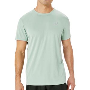 Asics - Core Short Sleeve Top - Blauw Sportshirt Heren-XXL