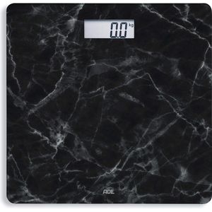 Digitale personenweegschaal in marmerlook - Nauwkeurige badkamerweegschaal tot 180 kg