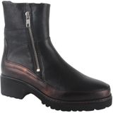 PiediNudi - Coco 09.02 - Bikerboot - Zwart - Met Bronzen Accenten