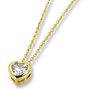 Amanto Ketting Geneva Gold - 316L Staal PVD - Hart - ∅7mm - 50cm