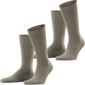 Heren Sokken Basic Uni Multipack Katoen 2 Paar Groen Thymian 43-46