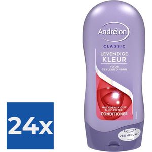 Andrélon Conditioner Levendige Kleur 300 ml - Voordeelverpakking 24 stuks