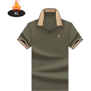Nivard Poloshirt Heren - T-Shirt Heren - Shirt - Overhemd - Polo Shirt - Legergroen - M