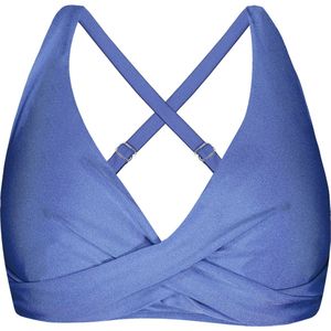 Barts Isla Cross Halter Full Vrouwen Bikinitopje - maat 42E - Blauw
