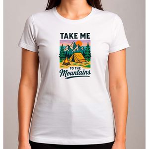 To The Mountains - T Shirt - FunnyVibes - LOL - Cute - TeGrappig - TeGrappig - BabyCute - SoCute - ZoLief - Schattig - LiefMoment