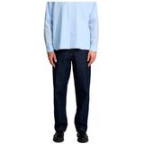 Selected Homme - Heren Jeans - Donkerblauw - Regular Fit - Denim