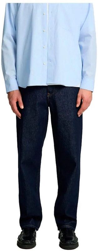 Selected Homme - Heren Jeans - Donkerblauw - Regular Fit - Denim