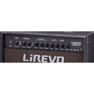 LIREVO 15W Combo versterker met Celestion speaker TOKEN-15 - betaalbaar - prijs/kwaliteit zeer goed - gitaar