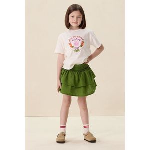 Sissy-Boy - A-lijn Rok - Groen - Katoen - Korte Lengte