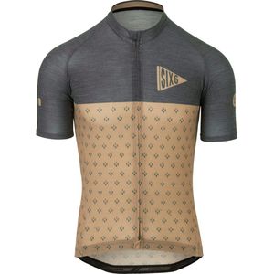 AGU Merino Fietsshirt IV SIX6 Heren - Bruin - M
