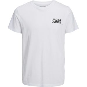 Jack & Jones T-shirt Jjecorp Logo Tee Ss O-neck Noos 12151955 White/slim/small Mannen Maat - L