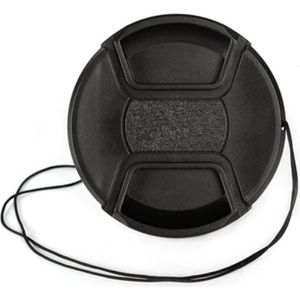 Hiden | Snap-on Lenscover - 52 mm - Herbruikbaar - Fotografie - Lenzen - Lensdop | Zwart