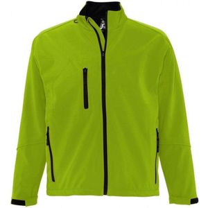 SOLS Heren Relax Soft Shell Jacket (ademend, winddicht en waterbestendig) (Absint-groen)