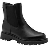 Tamaris - Chelsea Boots - Zwart - Met Rits - Plateauzool - Blokhak 4,5 cm