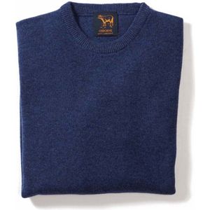 Osborne Knitwear Trui met ronde hals - Sweater heren in Lamswol - Pullover Heren - Rhapsody - L