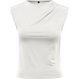 Only - Onlevelyn S/l Top - Cloud Dancer - Dames