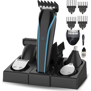 CRLYN® Bodygroomer mannen - Scheerapparaat - Baardtrimmer - Body Trimmer Heren - Zwart en Blauw