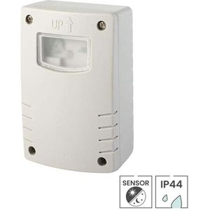 Schemerschakelaar - Kunststof - Lichtgevoeligheid 5-200 Lux - IP44