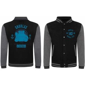 Pokemon-Collegiate Snorlax Jacke Black-S