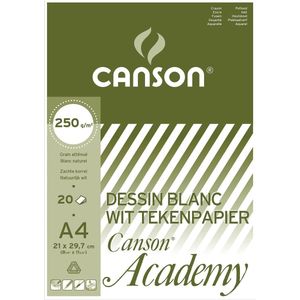 Canson Tekenblok Academy formaat 21 x 297 cm (A4)