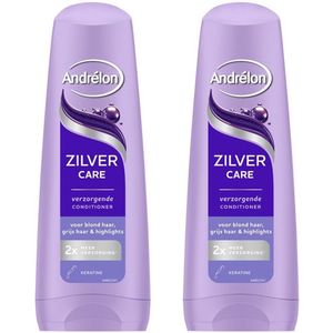Andrélon Conditioner Zilver Care - 2 x 200 ml