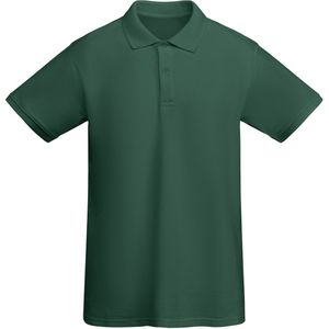 2 Pack Heren polo 'Prince' merk Roly van biologisch katoen met OCS-certificaat maat M Flessen Groen