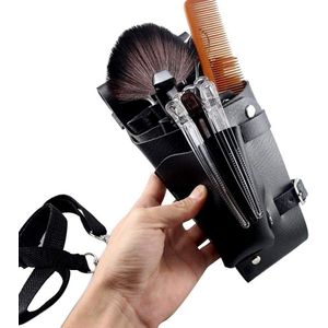 Multifunctionele schaarriemtas - voor kappers en stylisten - 1 stuk - PU - 22,5 x 13,5 cm