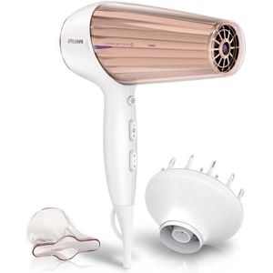 Drycare Prestige Föhn 2300 Watt met Ionenconditioner en 6 Temperatuurstanden - Controleert droogtemperatuur - Beschermd tegen oververhitting - Koele luchtstoot - Diffuser mondstuk