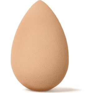 JeiibrZui Mini Make-Up Spons - Mini Beautyblender - Gebruik Zowel Nat Als Droog Voor Foundation En Blending - 1 Stuk - Lichtbruin