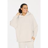 Athlecia - Larisa - Hoodie - Vaporous Gray/ Off White
