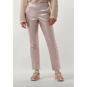 Ibana Pablo Metallic Dames - Chino - Pantalon - Lichtroze - Maat 36