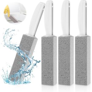 4 stuks puimstenen reinigingsset voor toilet, keuken, badkamer en zwembad