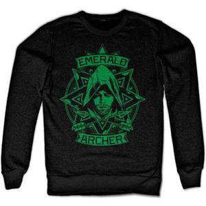 DC Comics Arrow Sweater/trui -XL- Emerald Archer Zwart