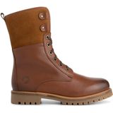 Travelin - Jostedal - Veterboots - Cognac - Wolgevoerd