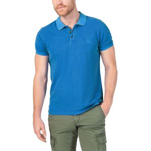 TIMEZONE Heren Polo regular fit Blauw M Volwassenen