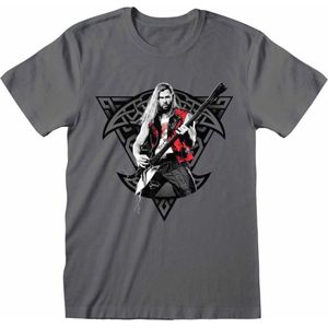 Marvel Thor - Love And Thunder Thor Rock Mens Tshirt - M - Grijs