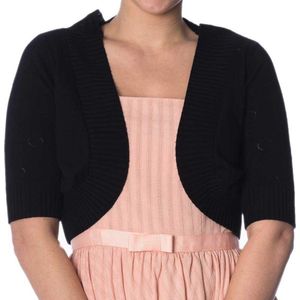 Dancing Days - In a Circle Bolero - 3XL - Zwart