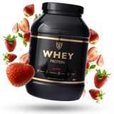 Rebuild Nutrition Whey Proteïne - Aardbei smaak - Whey Protein - Proteïne Poeder - Hoogwaardige Eiwitpoeder - 80 Eiwitshakes - 2000 gram