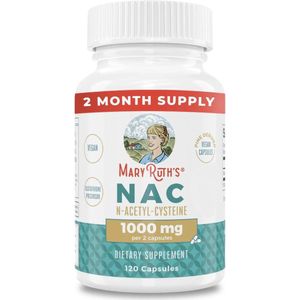 MaryRuth's - N-acetyl-cysteine (NAC) - 120 Caps