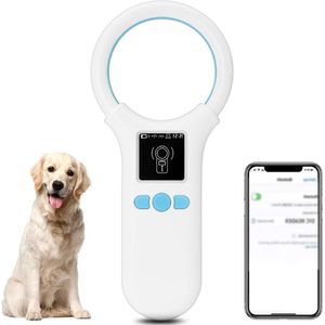 Thuys – Bluetooth Huisdier Microchip Scanner – RFID Chip ID Reader – 134.2KHz En 125kHz – Voor Honden En Katten