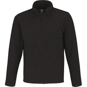 B&C - ID.501 Micro Fleece Full Zip - Fleecevest - Zwart