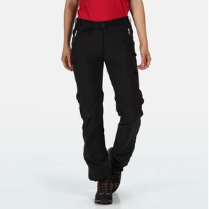 Regatta - Women's Xert III Zip Off Walking Trousers - Outdoorbroek - Vrouwen - Maat 40 - Zwart