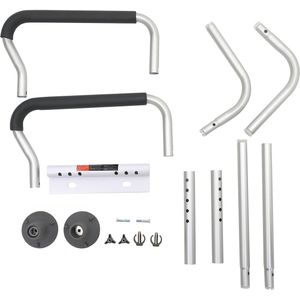 VEVOR Toilet-Opstahulp Toiletbrilverhoger Armleuning 45-55 Cm / 67-77 Cm Verstelbaar, 136 Kg Draagvermogen Robuuste Toilet-Opstahulp Toiletbeugels Toiletbrilverhoger Toiletbeugel