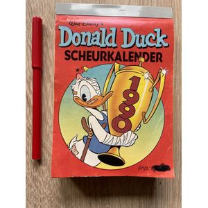 Donald Duck scheurkalender uit 1990
