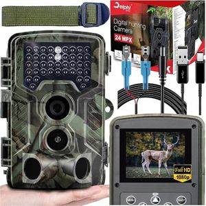 Equivera Wildcamera - wildcamera voor buiten - buitencamera met nachtzicht - wild camera