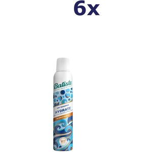 6x Batiste Benefit Dry Shampoo Hydrate 200ML
