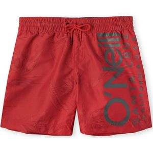 O'Neill Zwembroek Boys CALI FLORAL SHORTS Red Ao 3 152 - Red Ao 3 50% Gerecycled Polyester (Repreve), 50% Polyester